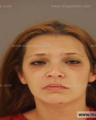 Booking photo of Amber Nicole Paysinger, Anderson County, Aug 3, 2014