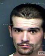 Booking photo of Dustin Adam Bunch, Anderson County, Aug 28, 2012