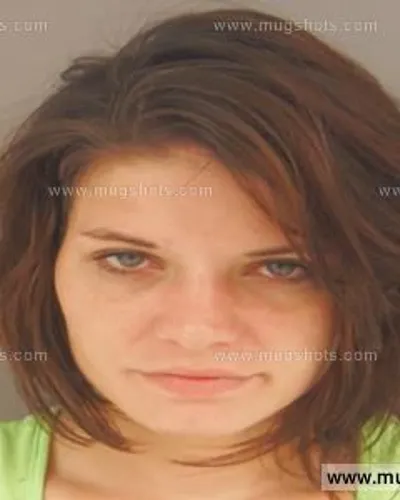 Booking photo of Shawna Perry, Anderson County, Sep 11, 2015