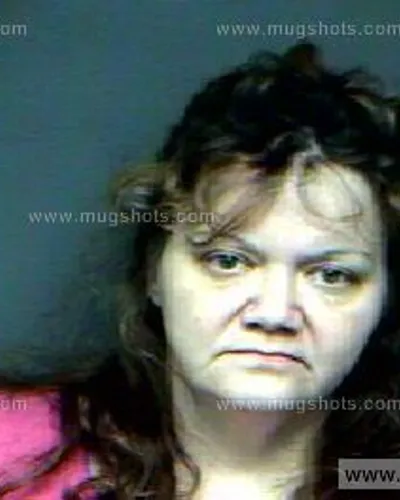 Booking photo of Tina Hensley, Anderson County, Aug 8, 2012