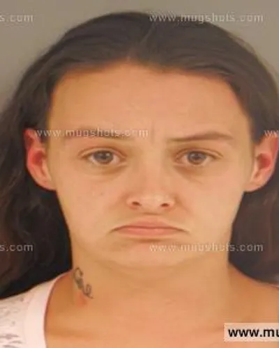 Booking photo of Ashley Moser, Anderson County, Apr 22, 2015