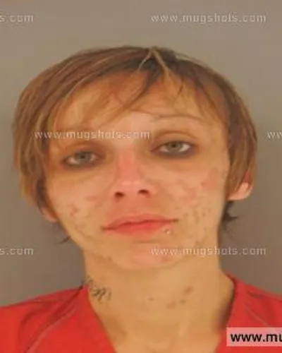 Booking photo of Alesha Claire Edwards, Anderson County, Aug 9, 2015