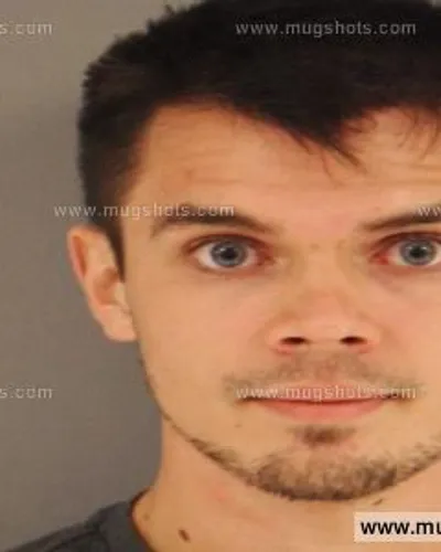 Booking photo of Justin Kurtz, Anderson County, Aug 27, 2014