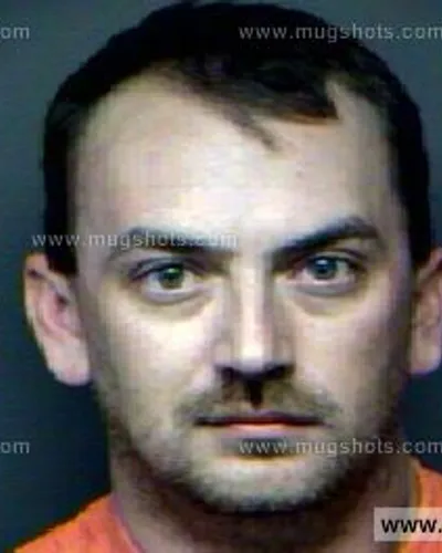 Booking photo of Dustin Miles, Anderson County, Nov 29, 2012