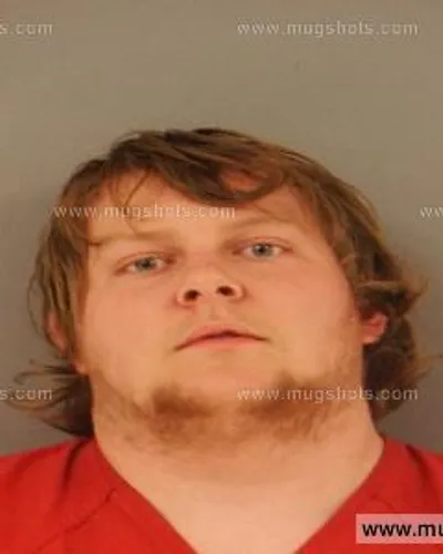 Booking photo of Brandon GENE Davis, Anderson County, Jan 31, 2015