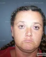 Booking photo of Melanie Ann Rutherford, Anderson County, Jul 9, 2013