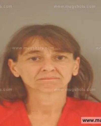 Booking photo of Andrea Cooper, Anderson County, Oct 14, 2015