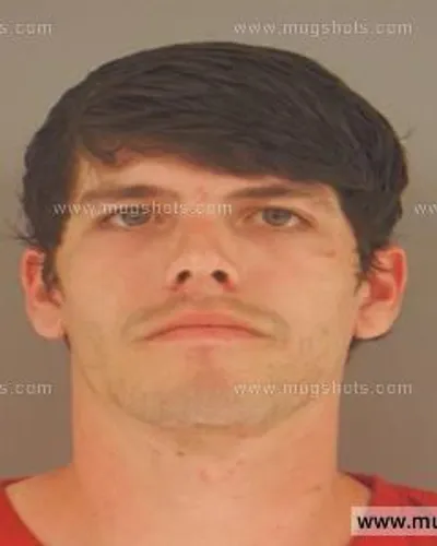 Booking photo of Brandon Mayes, Anderson County, May 9, 2015