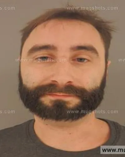 Booking photo of Alexander Dean Cooley, Anderson County, Oct 18, 2015