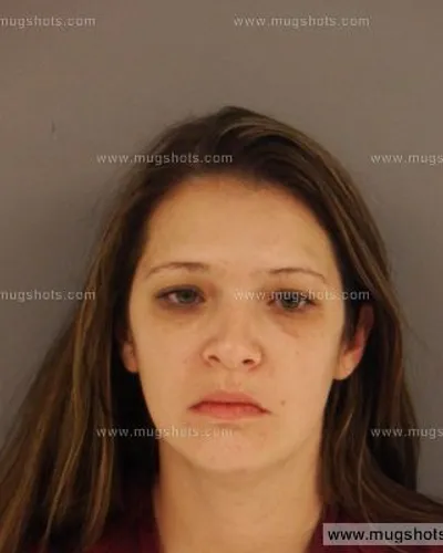 Booking photo of Amber Nicole Paysinger, Anderson County, Nov 1, 2014