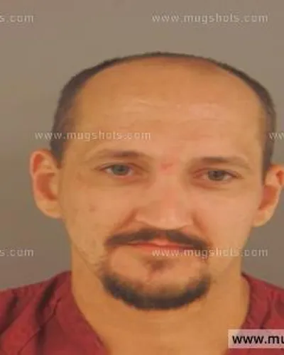 Booking photo of Lowell Salyer, Anderson County, Aug 20, 2015