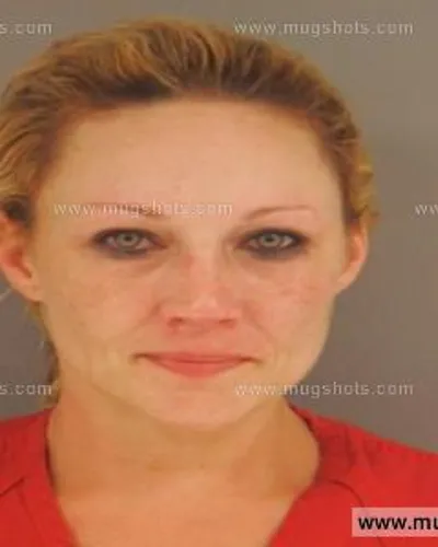 Booking photo of Erica Carter, Anderson County, Aug 31, 2015