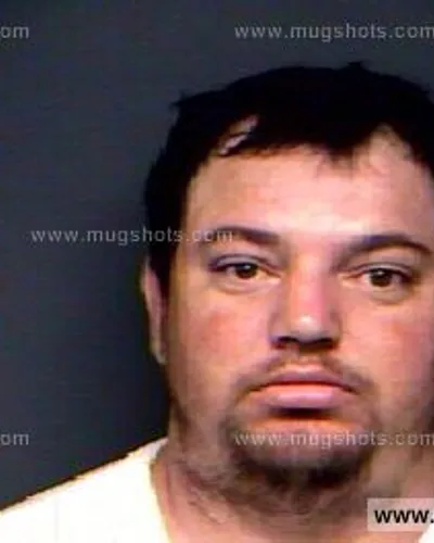 Booking photo of Eric D Hill, Anderson County, Aug 1, 2012