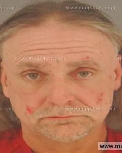 Booking photo of Donald Lee Vaughn, Anderson County, Oct 23, 2015