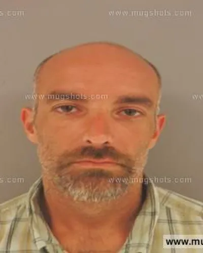 Booking photo of Jeffrey Dale Carter, Anderson County, Aug 15, 2015