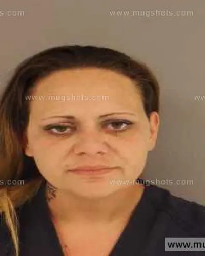 Booking photo of Geneva Marie Adkins, Anderson County, Apr 14, 2014