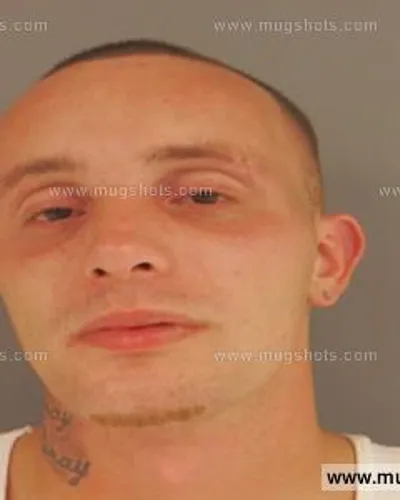 Booking photo of Brandon Lee Burks, Anderson County, Sep 25, 2015