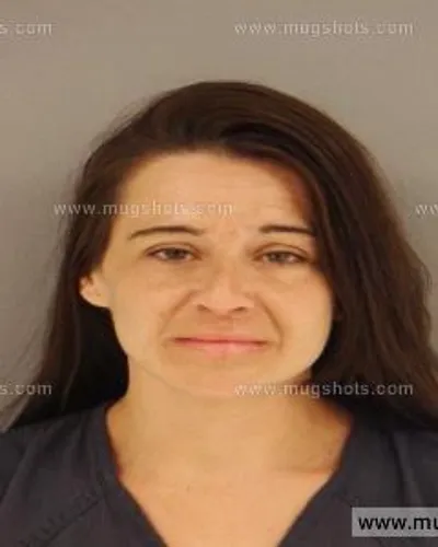 Booking photo of Melissa Rhea, Anderson County, May 15, 2014