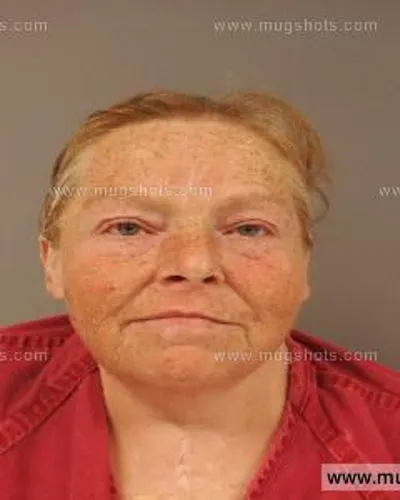 Booking photo of Carolyn Hall, Anderson County, Aug 27, 2014