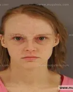Booking photo of Ashley Renee Bray, Anderson County, Jan 13, 2015