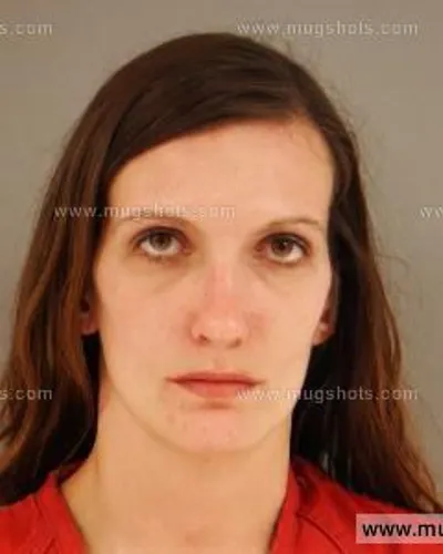 Booking photo of Angela Beams, Anderson County, Mar 23, 2015