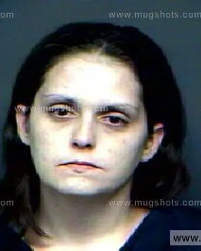 Booking photo of Melissa Adkins, Anderson County, Aug 16, 2012