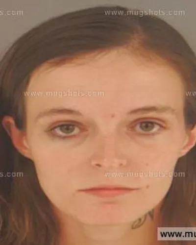 Booking photo of Sabrina Christine Allen, Anderson County, Jul 7, 2015