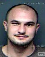 Booking photo of Gregory Brian Daugherty, Anderson County, Aug 3, 2011