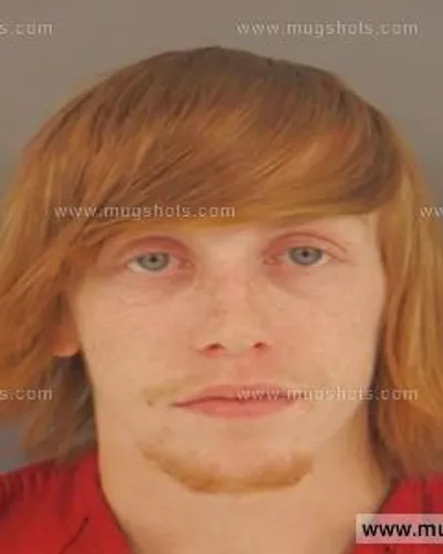 Booking photo of Dustin Risden, Anderson County, Oct 31, 2015