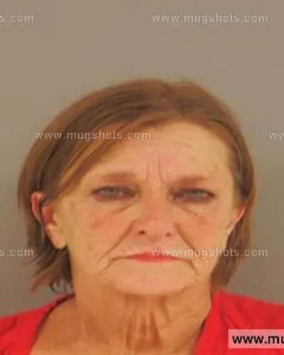 Booking photo of Betty Hansen, Anderson County, Aug 20, 2015