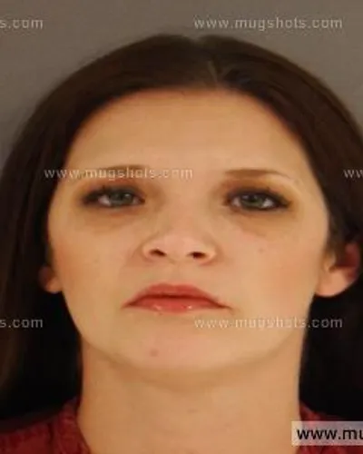 Booking photo of Amber Nicole Paysinger, Anderson County, May 3, 2014