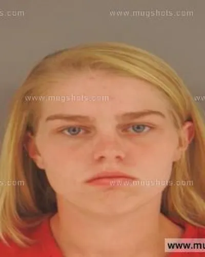 Booking photo of Elizabeth Leinart, Anderson County, Oct 9, 2015