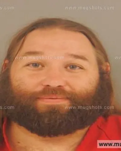 Booking photo of Ryan Keys, Anderson County, Aug 7, 2015