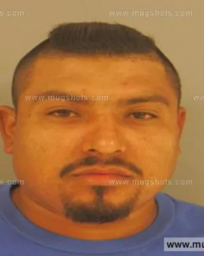 Booking photo of Agustin Lopez Chavez, Anderson County, Oct 24, 2015