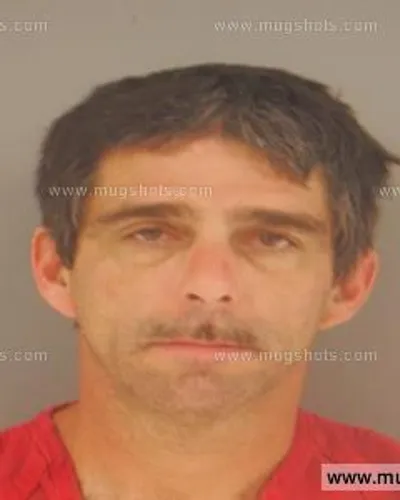 Booking photo of David Eugene Dunlap, Anderson County, Apr 30, 2015