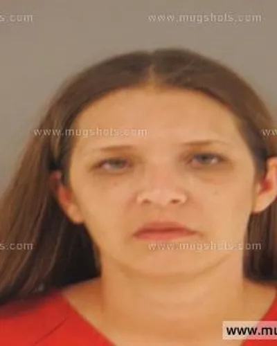 Booking photo of Amber Nicole Paysinger, Anderson County, Apr 11, 2015