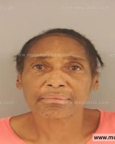 Booking photo of Angela Burum, Anderson County, Jul 9, 2014