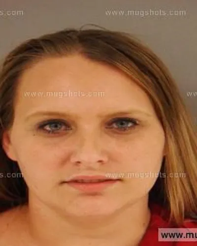 Booking photo of Kristin Rene Eubanks, Anderson County, May 18, 2014