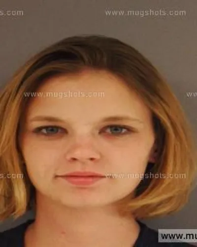 Booking photo of Jessica Leigh Yaste, Anderson County, Aug 11, 2014