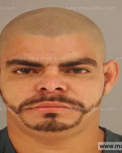 Booking photo of Denis Almendares, Anderson County, Oct 5, 2014