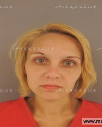 Booking photo of Mikayla Cook, Anderson County, Aug 9, 2015