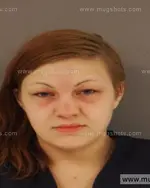 Booking photo of Bethany Ann Riggs, Anderson County, Jan 31, 2015