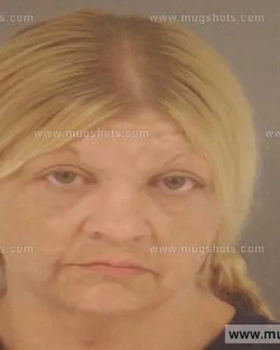 Booking photo of Shirley Michelle Carroll, Anderson County, May 1, 2014