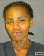 Booking photo of Cynthia Diane Holmes, Anderson County, Jan 31, 2014