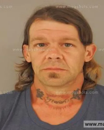 Booking photo of David Lutey, Anderson County, Jul 17, 2015