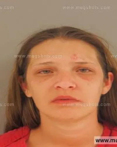 Booking photo of Amber Nicole Paysinger, Anderson County, Apr 19, 2015