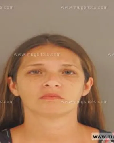 Booking photo of Amber Nicole Paysinger, Anderson County, Jun 14, 2015