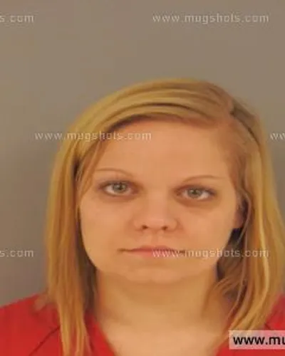 Booking photo of Brittany Earwood, Anderson County, Aug 29, 2015