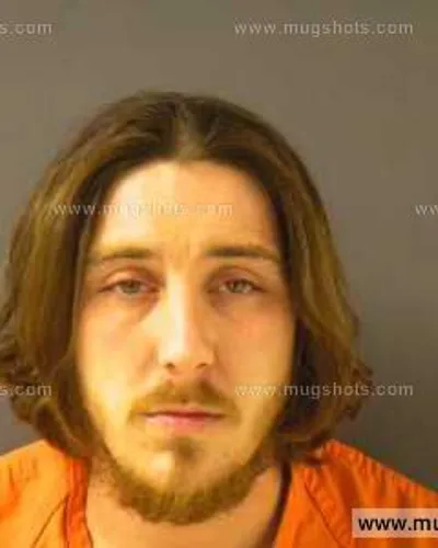 Booking photo of Dustin Roger Begley, Anderson County, Jan 5, 2014