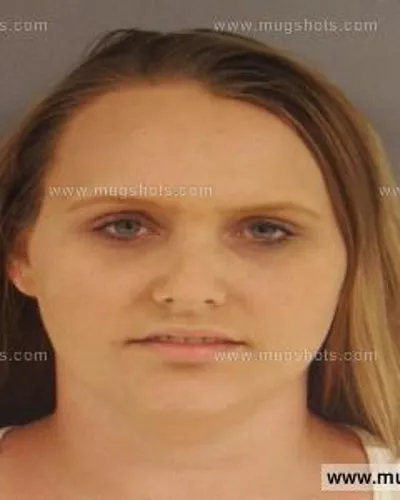 Booking photo of Kristin Eubanks, Anderson County, Jun 7, 2014